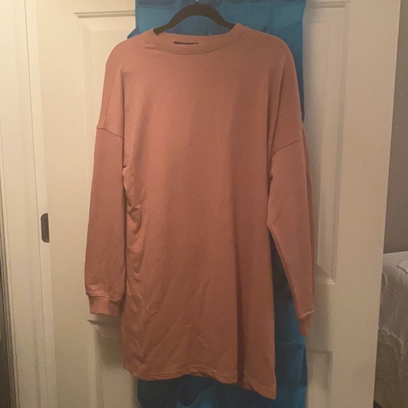 Missguided, Mauve Sweater Dress, US Size 2 - Picture 1 of 3